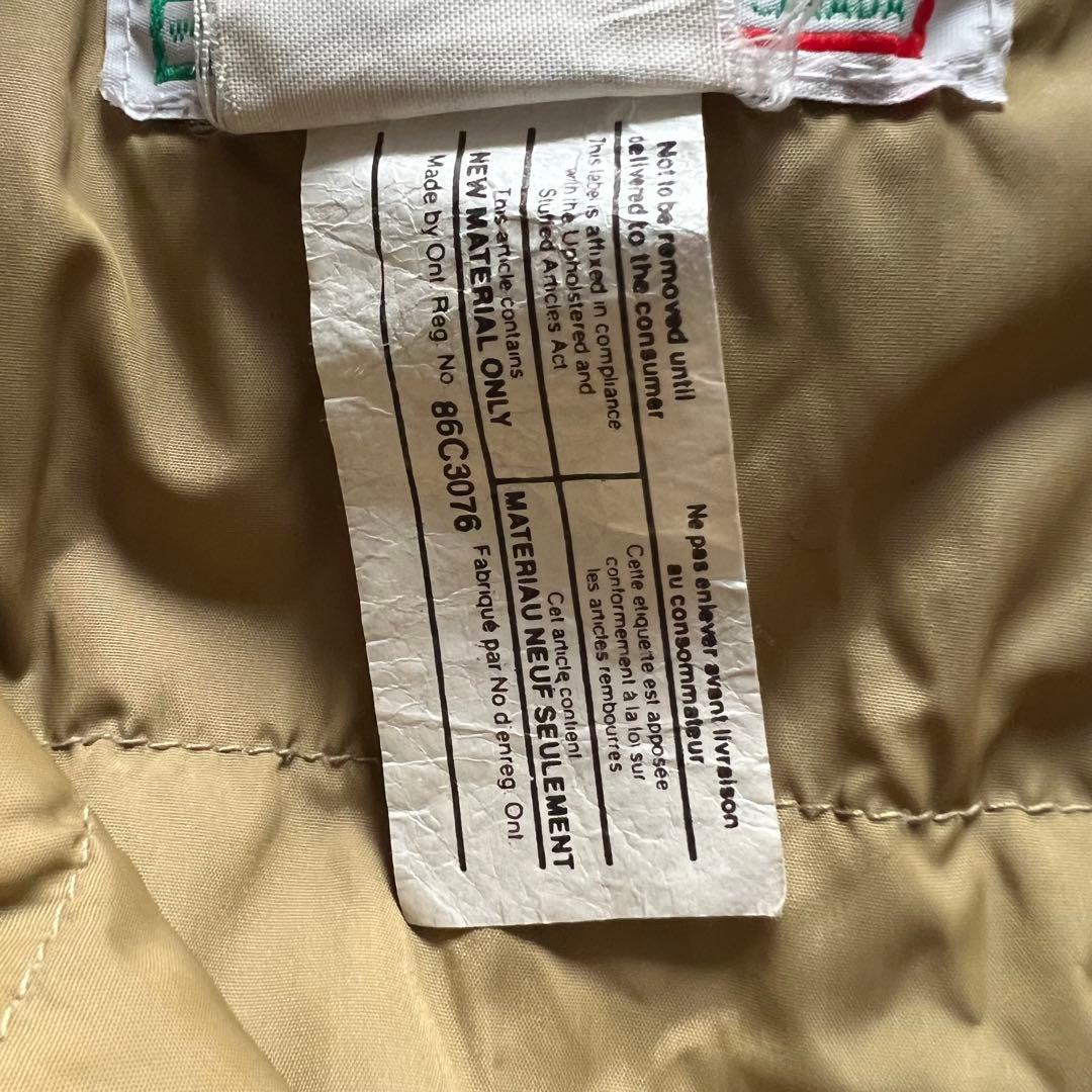 希少80's WOODS ARCTIC DOWN JACKET リアルファー　M