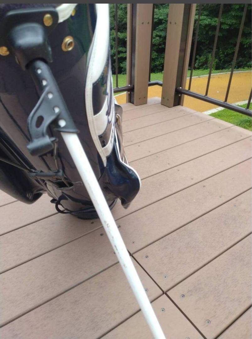 muta 328 ゴルフバッグ ネイビー スタンド付き