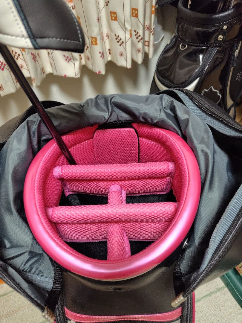 Callaway ゴルフキャディバッグ ブラック/ピンク