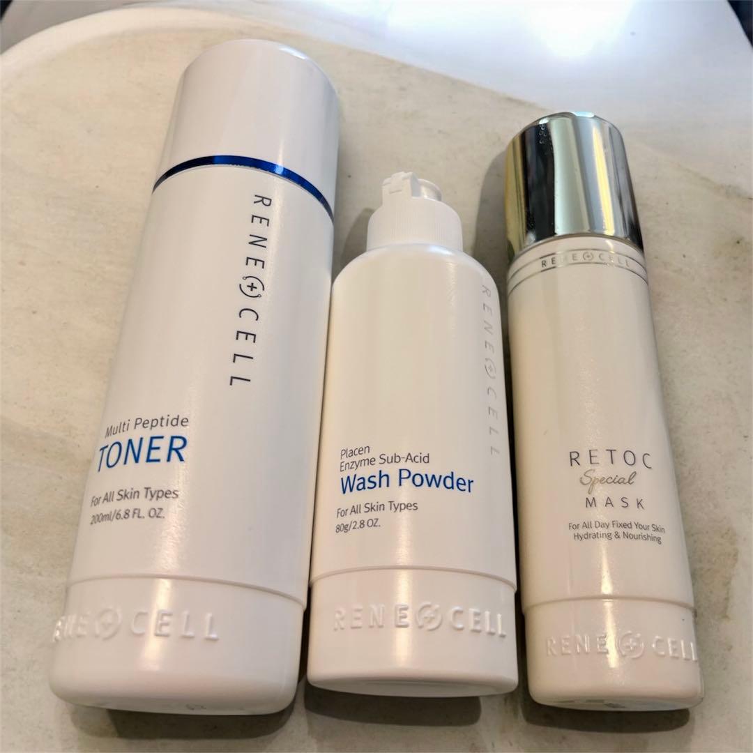 【新品未使用】Rene-Cell ルネセル化粧品 3点セット