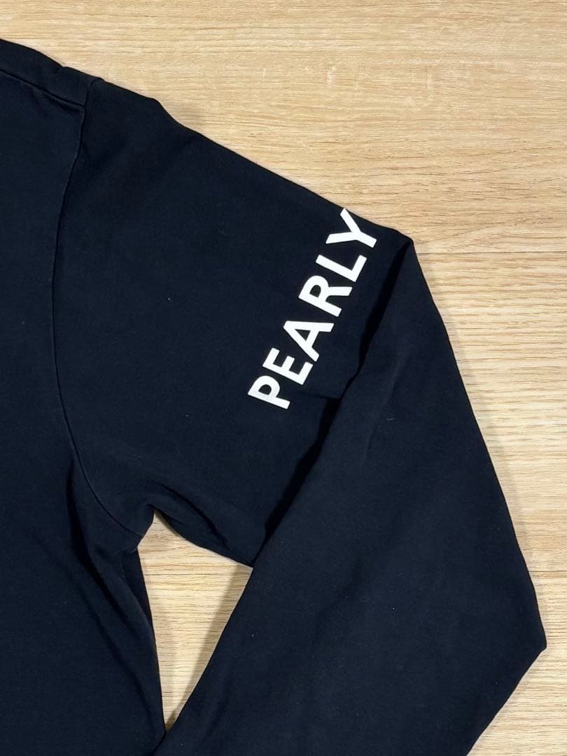 PEARLY ネイビー ハイネックセーター