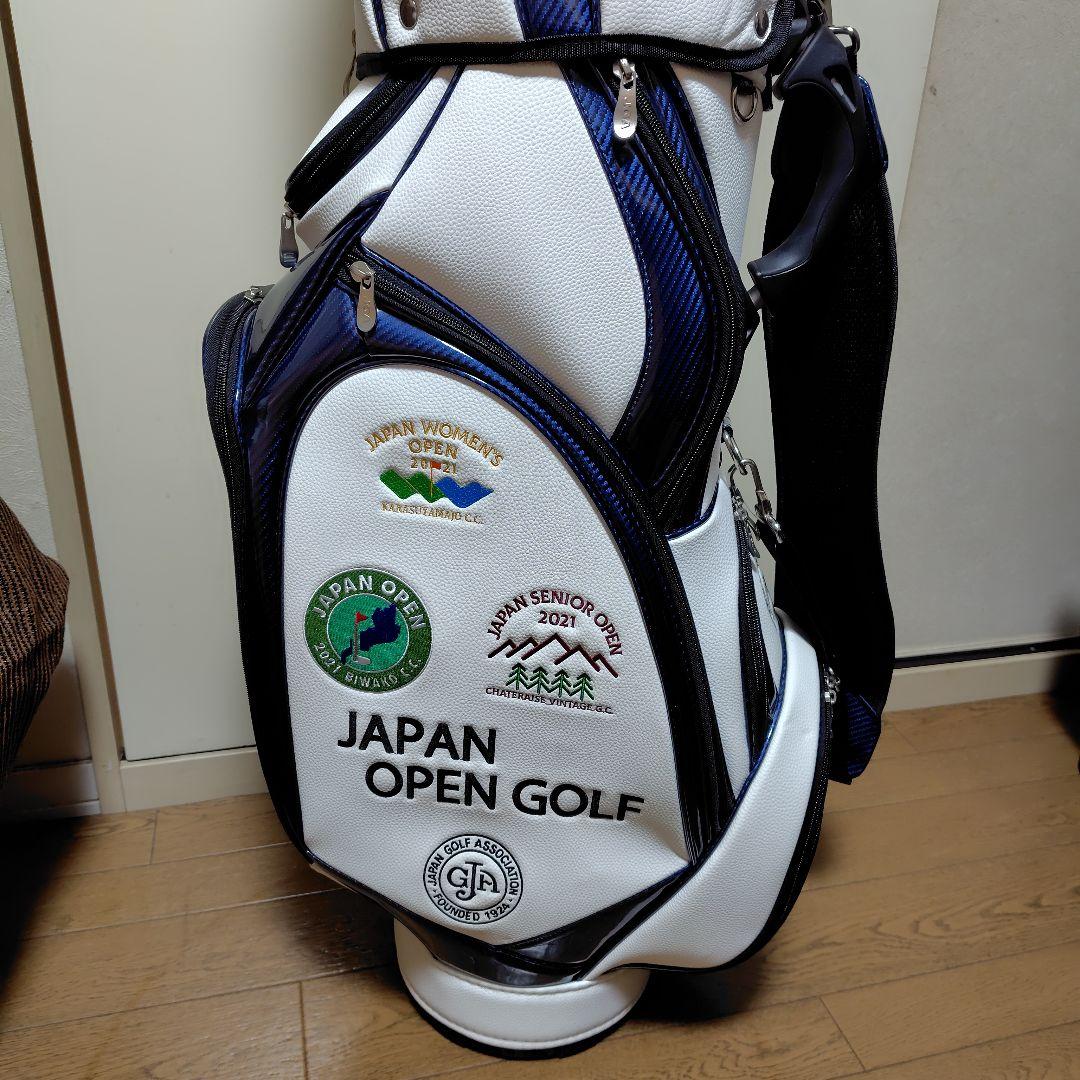未使用　キャディバッグ　2021年JAPAN OPEN GOLF記念 レア