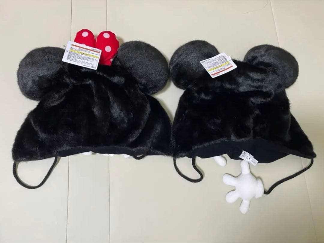 ディズニー　ファンキャップ　ミッキー　ミニー