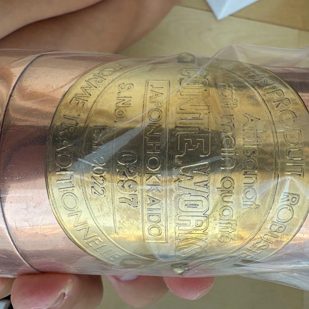 マイナーズランプ　銅製　CONTE WORKS新品未使用