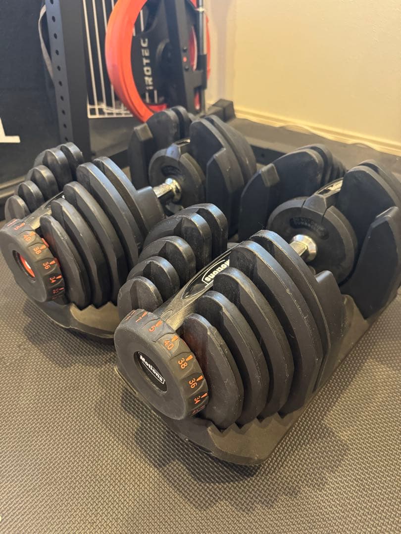 高重量！可変式ダンベル40kg✕2個セット引取限定！東京都