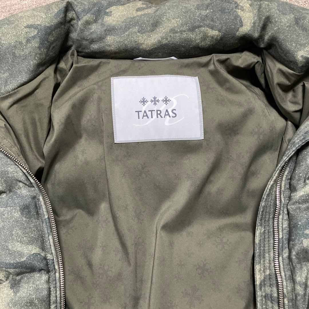 TATRAS カモフラージュ ダウンジャケット　最高級Rラインモデル　サイズ3
