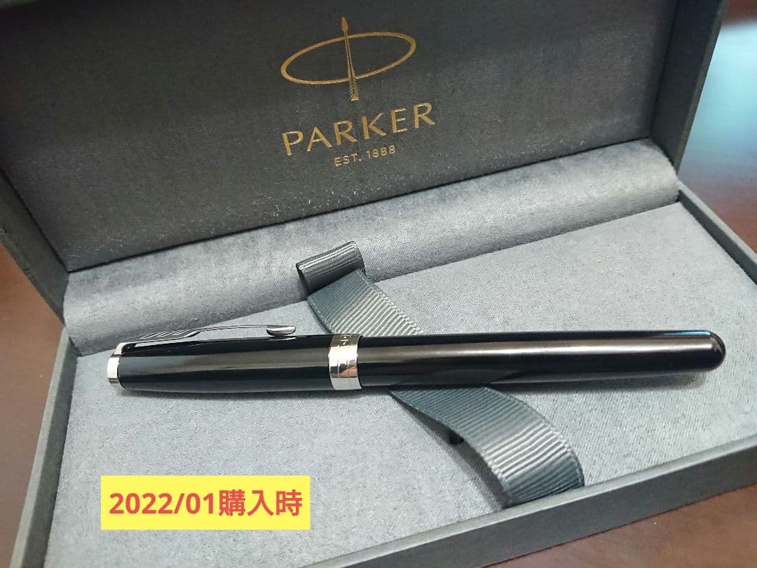 Parker ソネット 万年筆 ラックブラックCT XF（未使用コンバーター付）