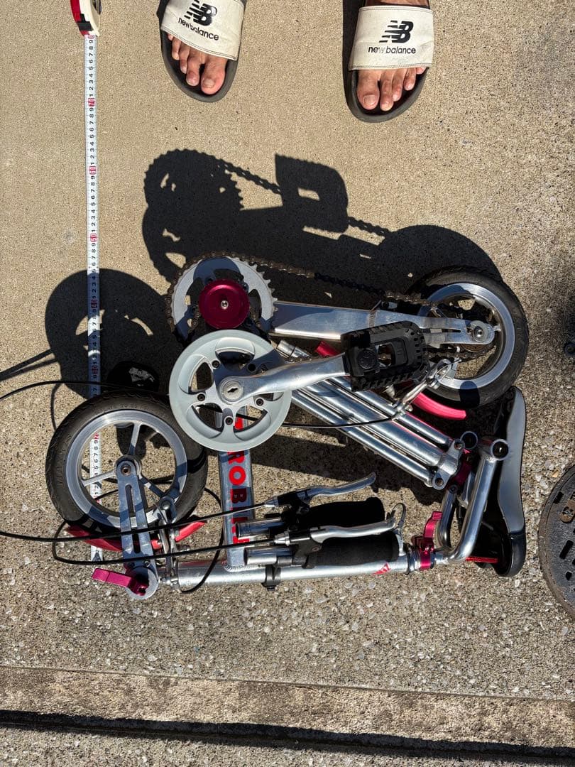 OSA　2台同時購入　ゼロバイク　折りたたみ自転車　後輪パンク