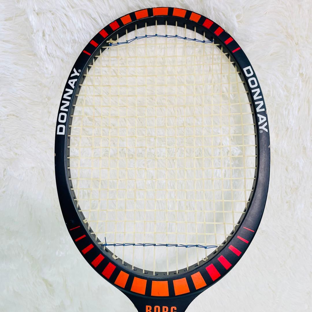 ヴィンテージ　ラケット　donnay borg pro ドネー　ボルグ　プロ
