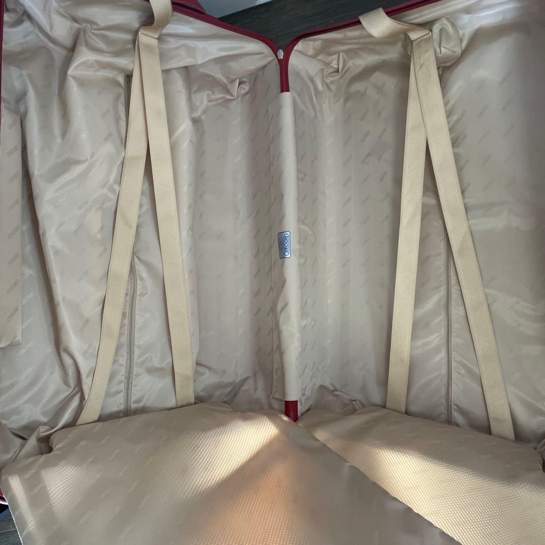 美品 RIMOWA サルサデラックス 87L オリエンタルレッド チェックインL