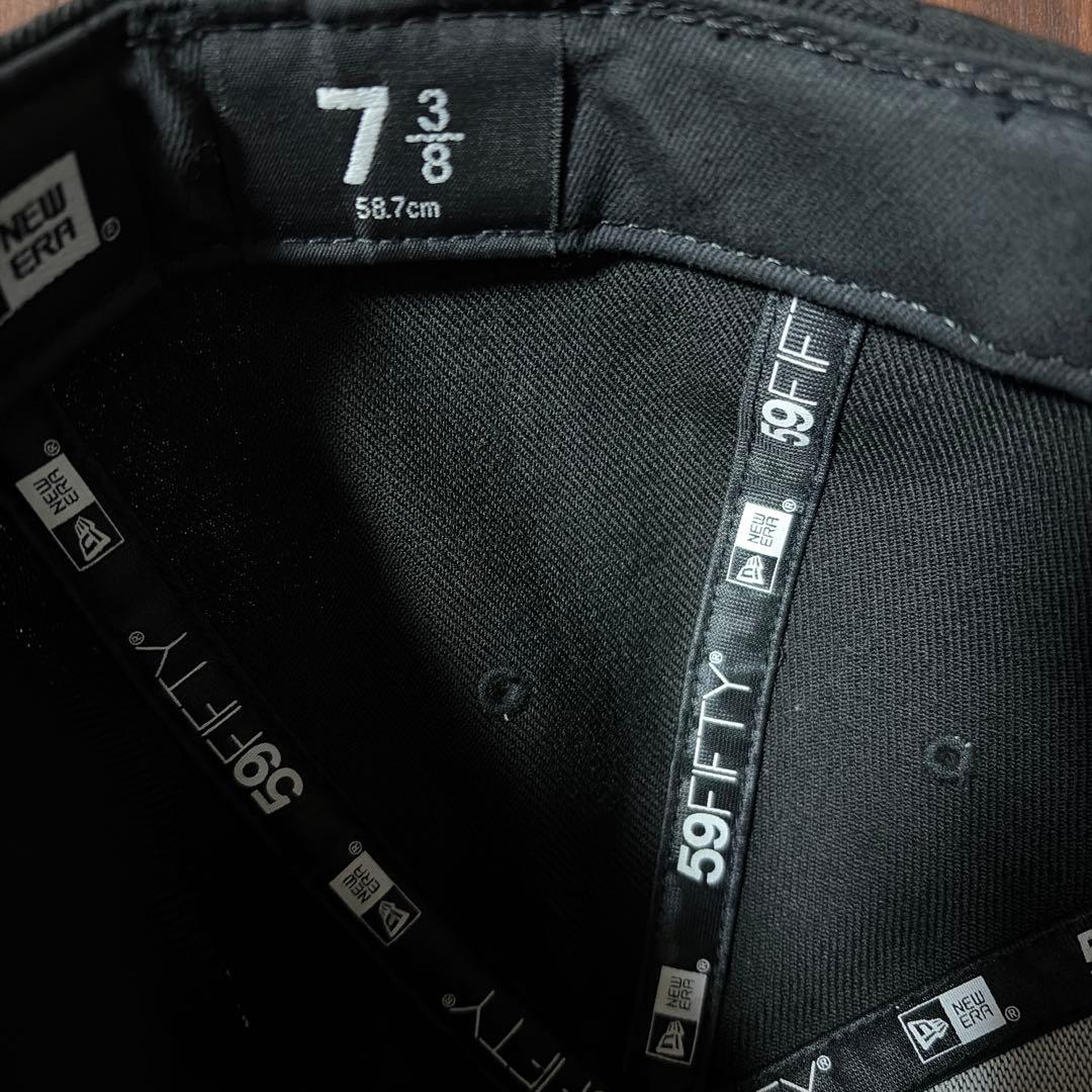 THE NORTH FACE ニューエラ ブラックキャップ 7 3/8