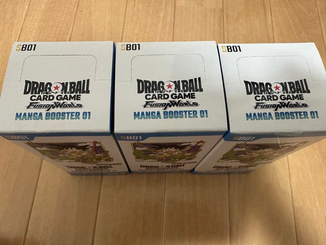 ドラゴンボール MANGA BOOSTER 01 3BOX テープ付き