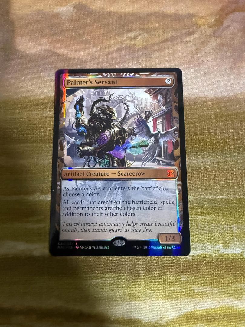 Foil絵描きの召使い/Painter's Servant※部分光沢[MPS]