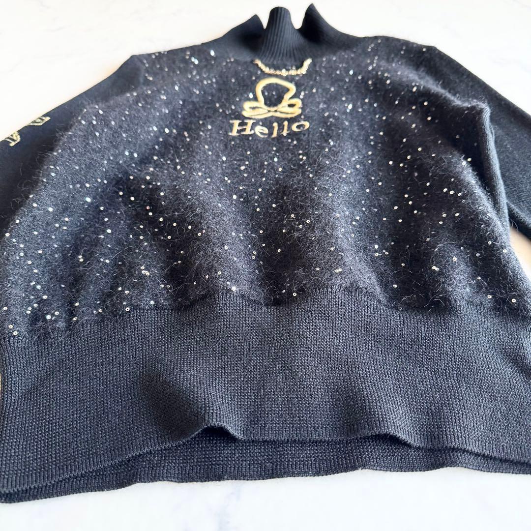 美品 2023AW マークアンドロナ Ever Luxe Knit ハイネック