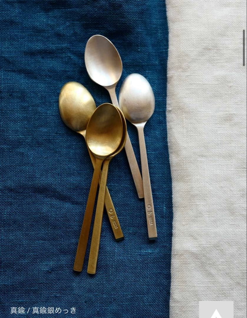 新品未開封　東屋　姫スプーン　銀メッキ