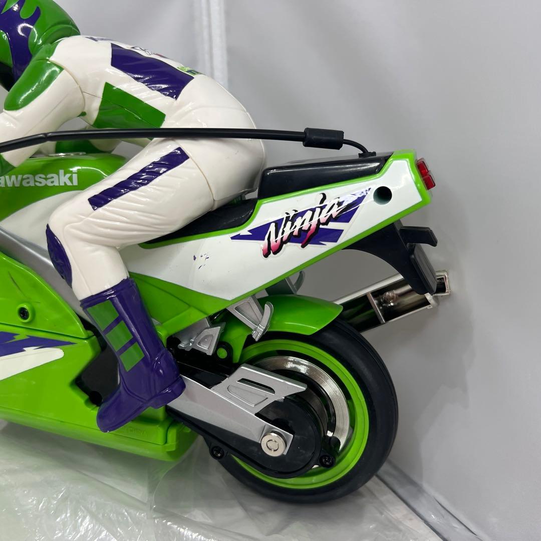 動作確認済 Kawasaki Ninja RCバイク スーパージャイロ ラジコン