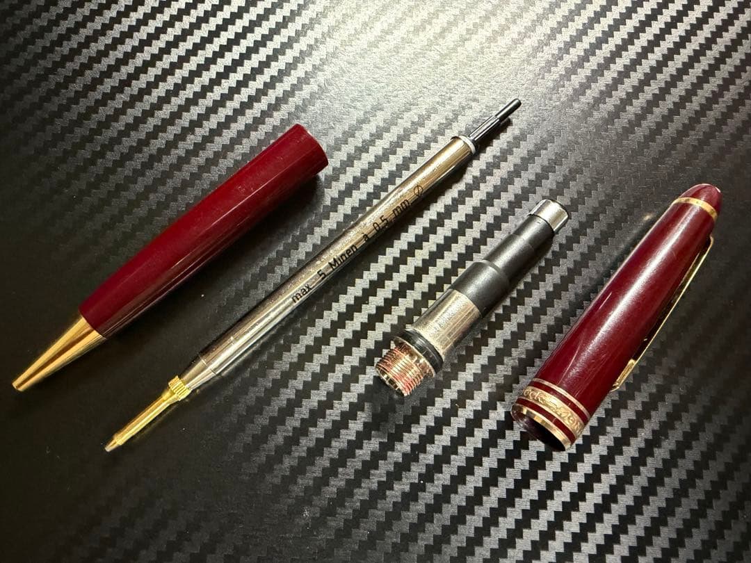 モンブラン マイスターシュテュック 165 ボルドー ペンシル 0.5mm