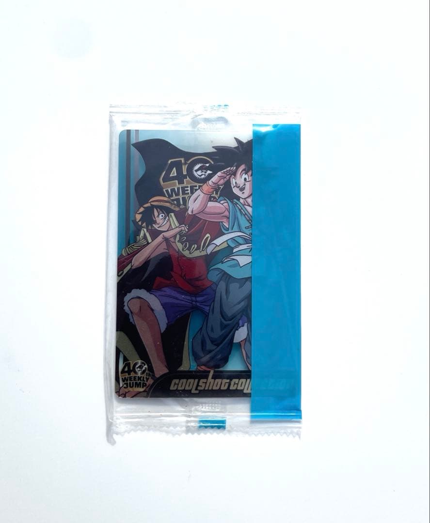 40th ジャンプ　ワンピース×ドラゴンボールコラボカード　【新品未開封】