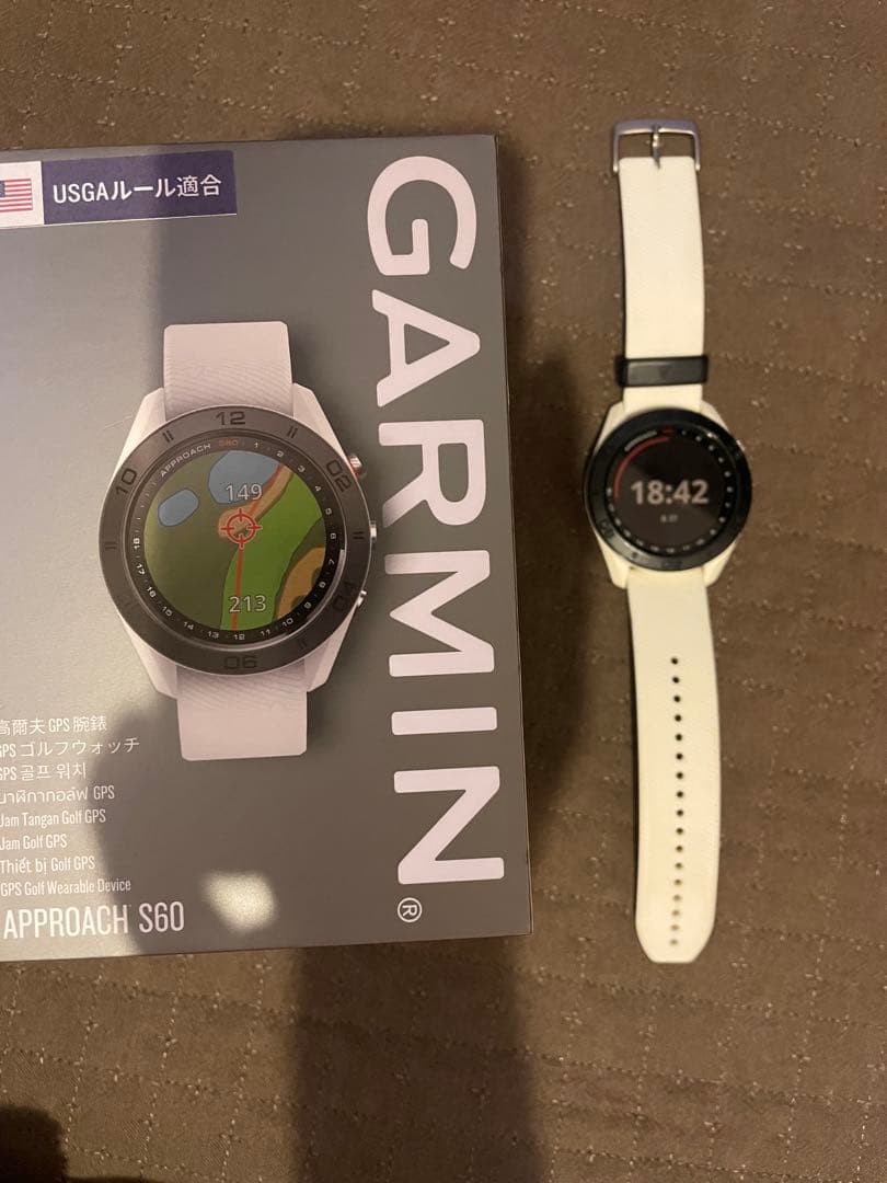 GARMIN approach S60 ホワイト