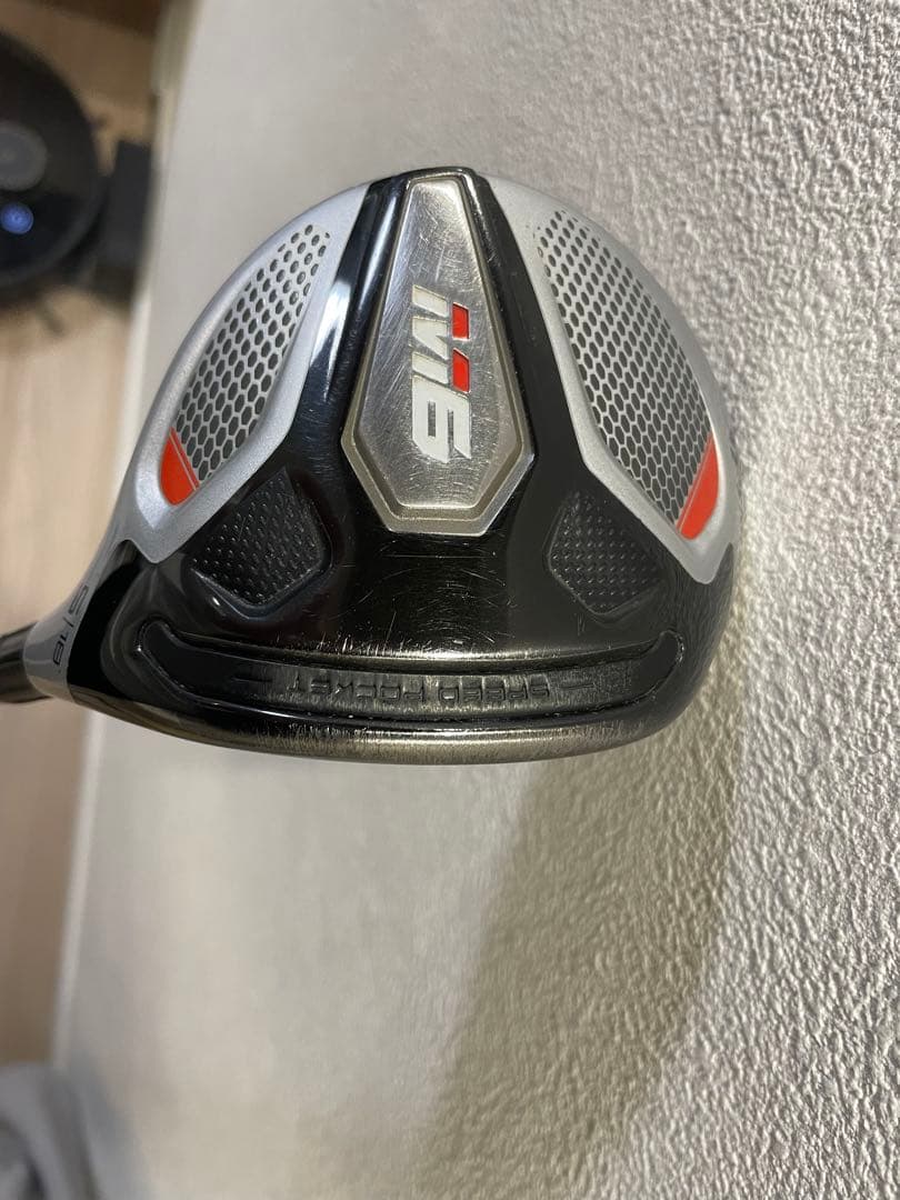 テーラーメイド M6 5W 純正Sシャフト ヘッドカバー付き