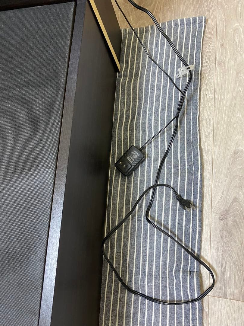 ダークブラウン ダブルベッドフレーム