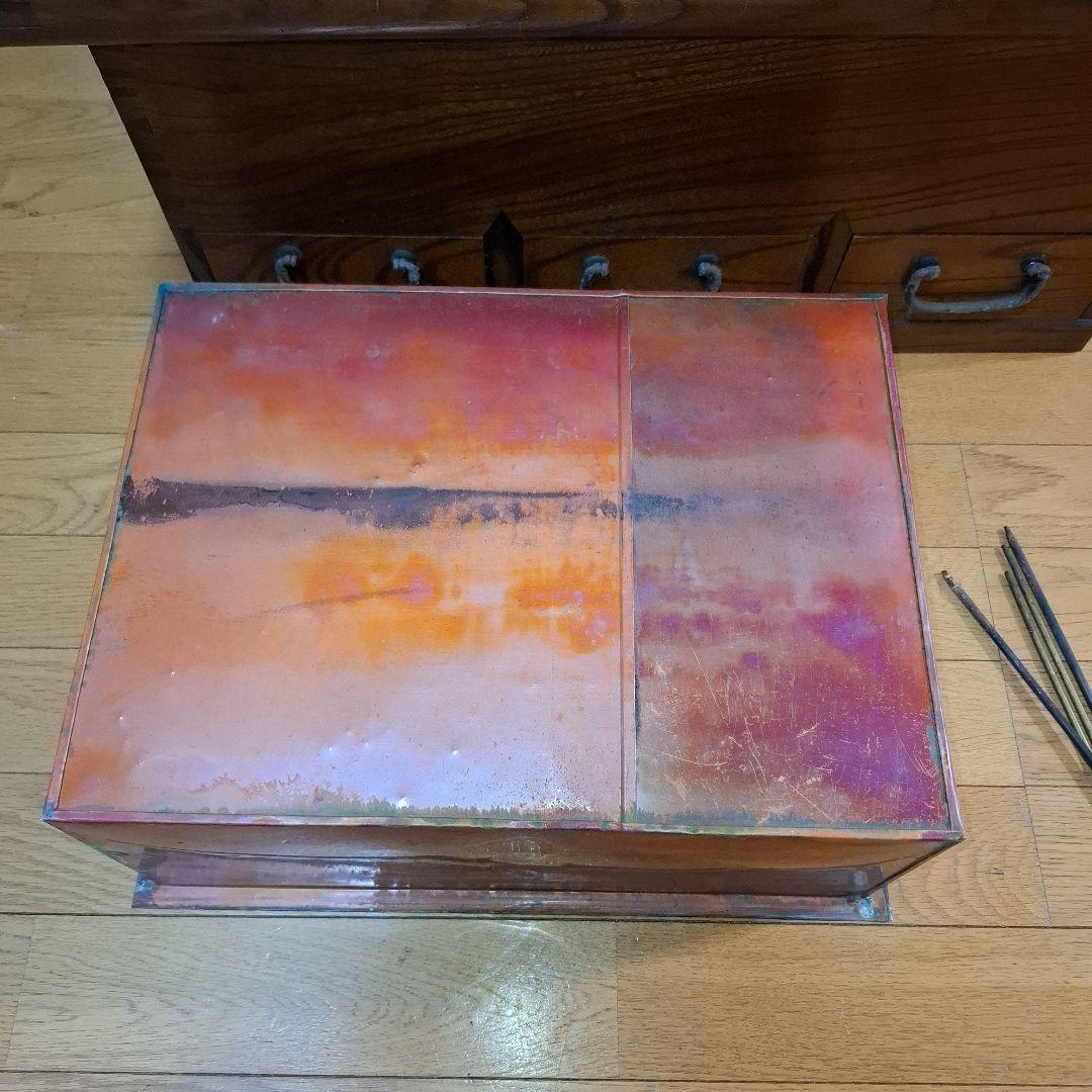 関西長火鉢　引き出し3杯　古道具 茶道具 囲炉裏 古民家　アンティーク 長火鉢