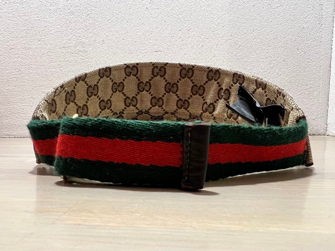 Gucci グッチ GGパターンサンバイザー　サイズS 男女兼用
