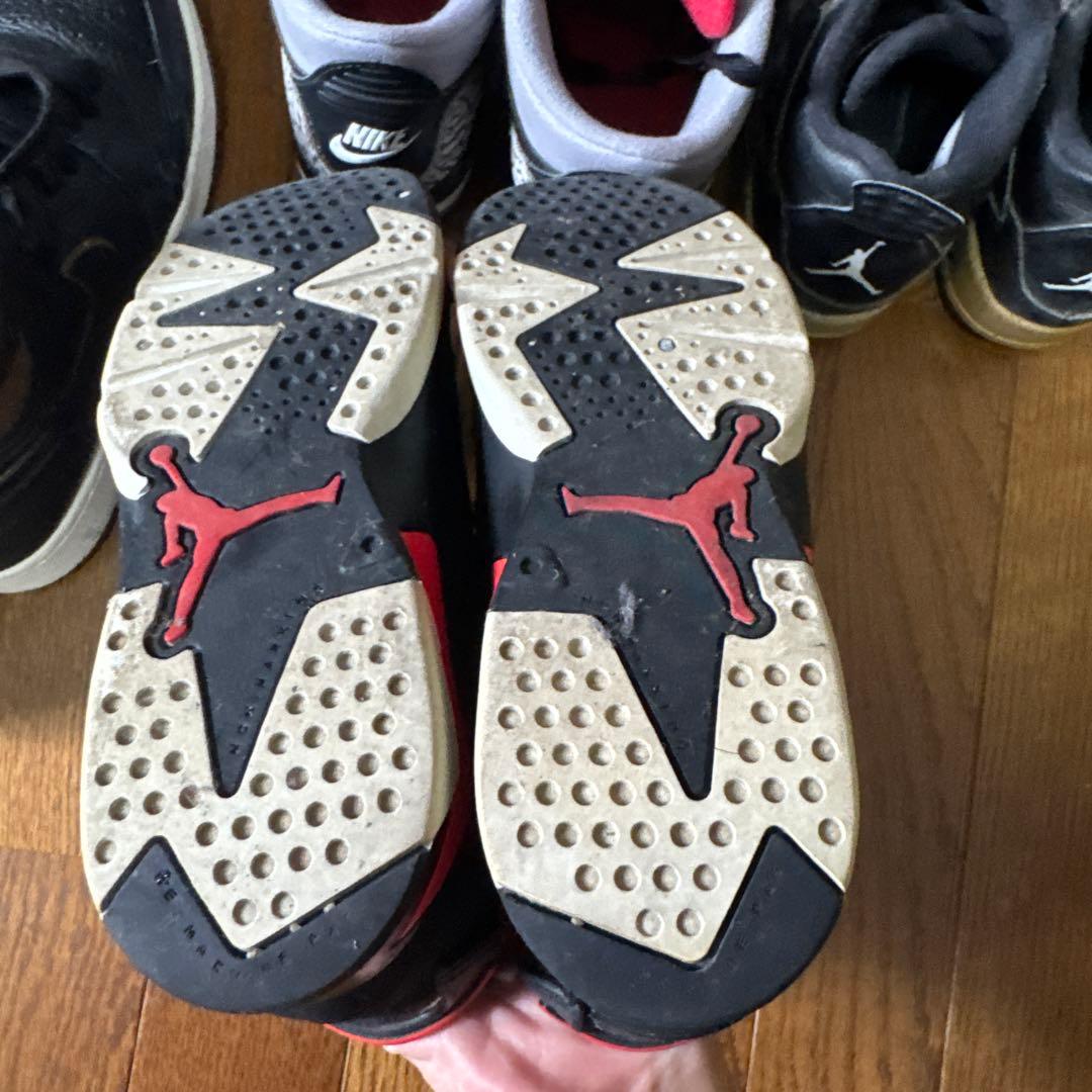 NIKE Air Jordan 1 3 4 6 Ⅳ Ⅵ中古 4足セット