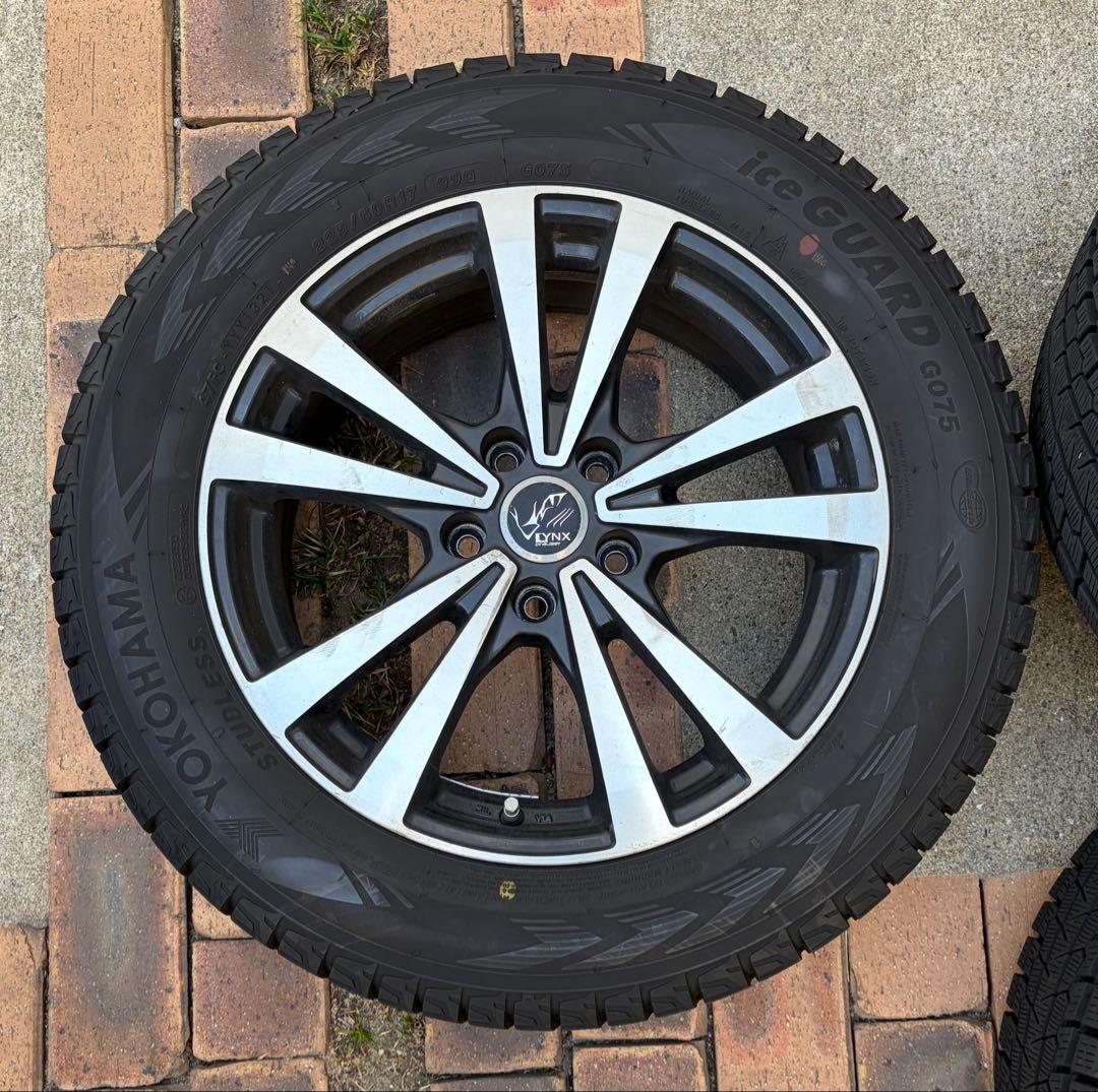 ヨコハマタイヤ　アイスガード　225/60R17 アルファードスタッドレスタイヤ