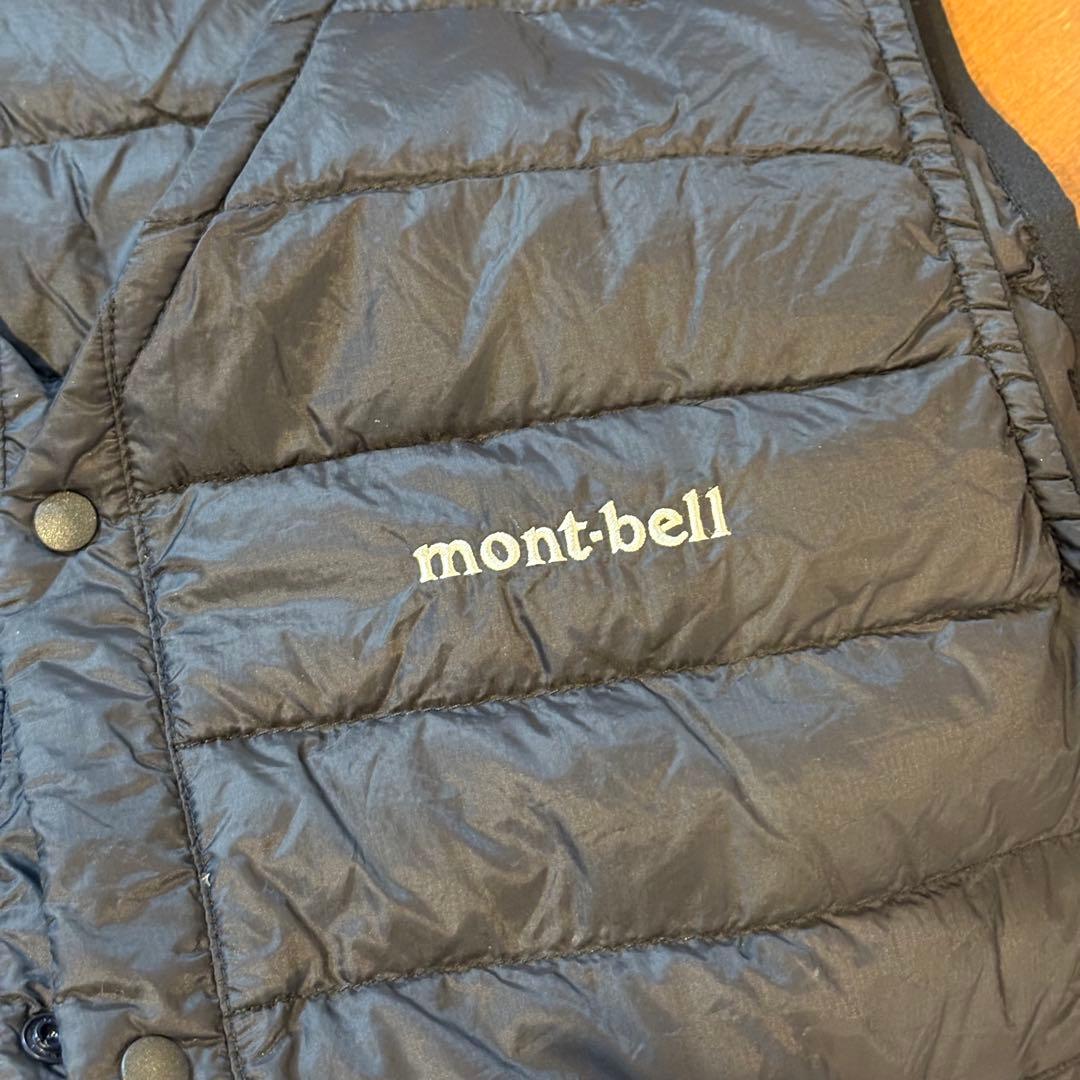 【美品】montbell EX800 モンベル　ダウンベスト　S メンズ
