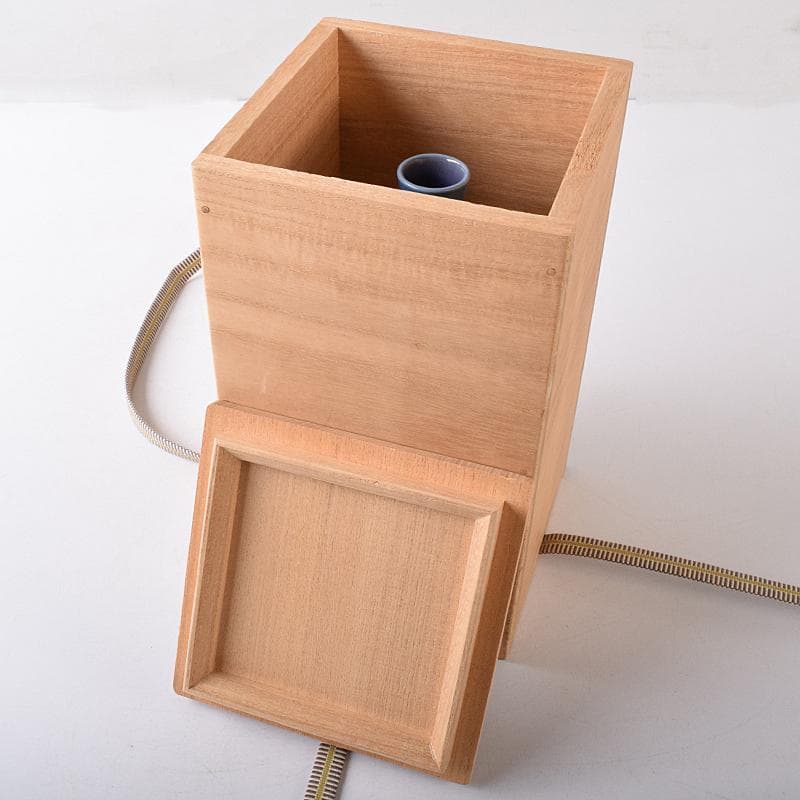 人間国宝　三代徳田八十吉　碧明耀彩　花生　共布共箱　T　R8172