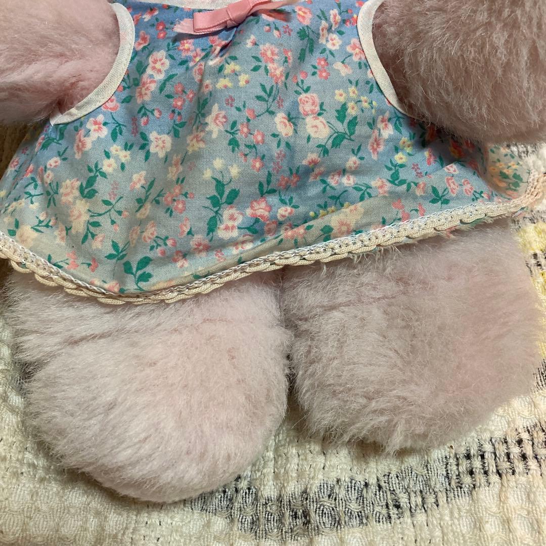 昭和レトロ　メーカー名不明　プードル　ぬいぐるみ　中古品