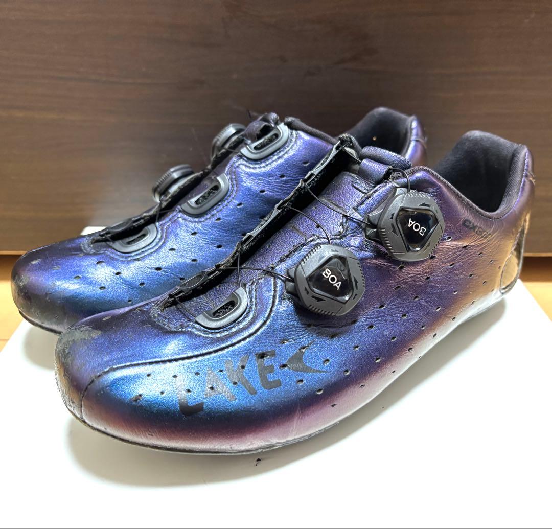 LAKE CX332 40.5 カメレオンブルー　インソール無