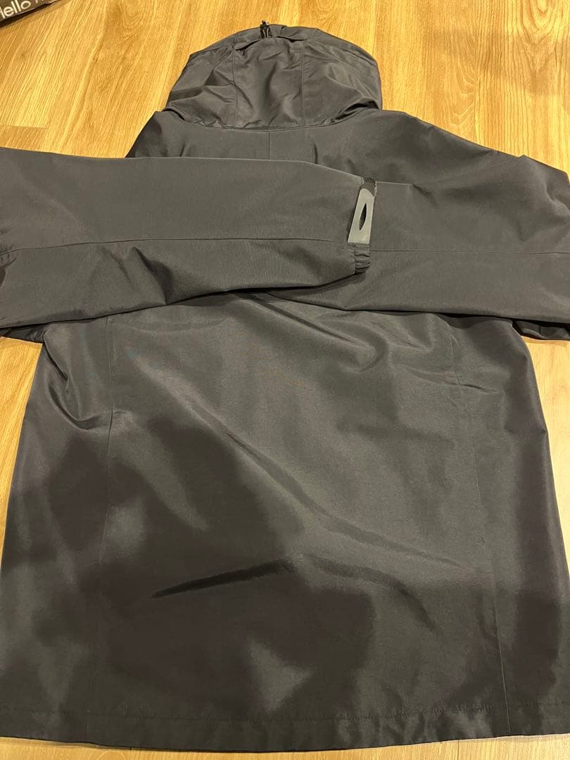 ジャッカル　ハードシェルジャケット　XLサイズ　ブラック