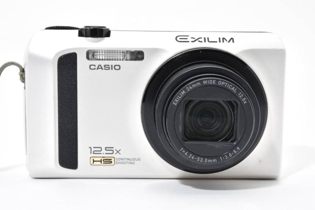 美品 カシオ　CASIO EXILIM EX-ZR100 ホワイト ＃A303