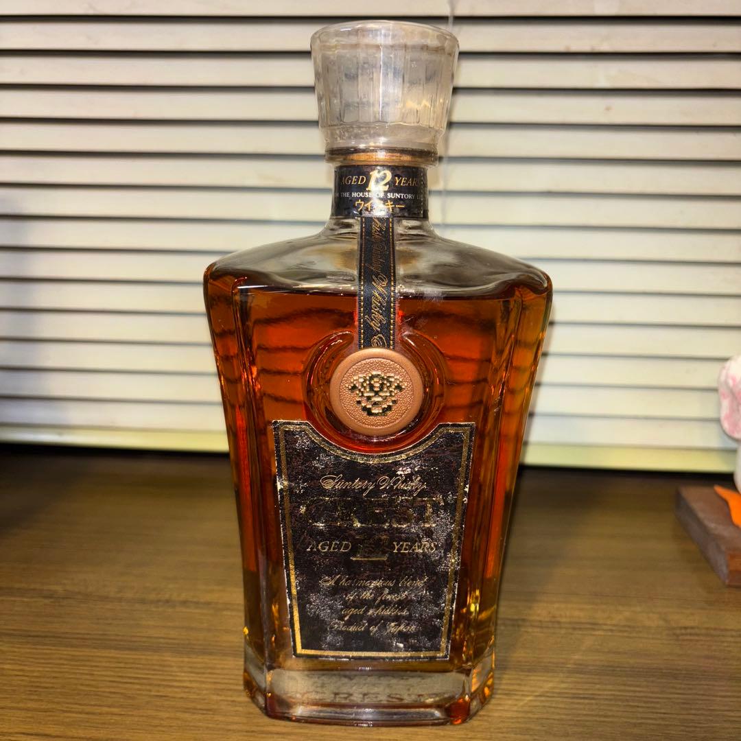 ウイスキー Suntory Crest Aged 12 Years
