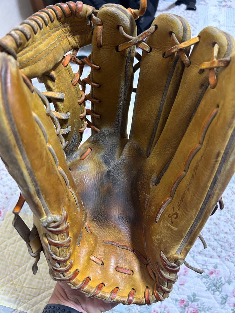 MizunoPro 硬式グローブ ベージュ 外野手用