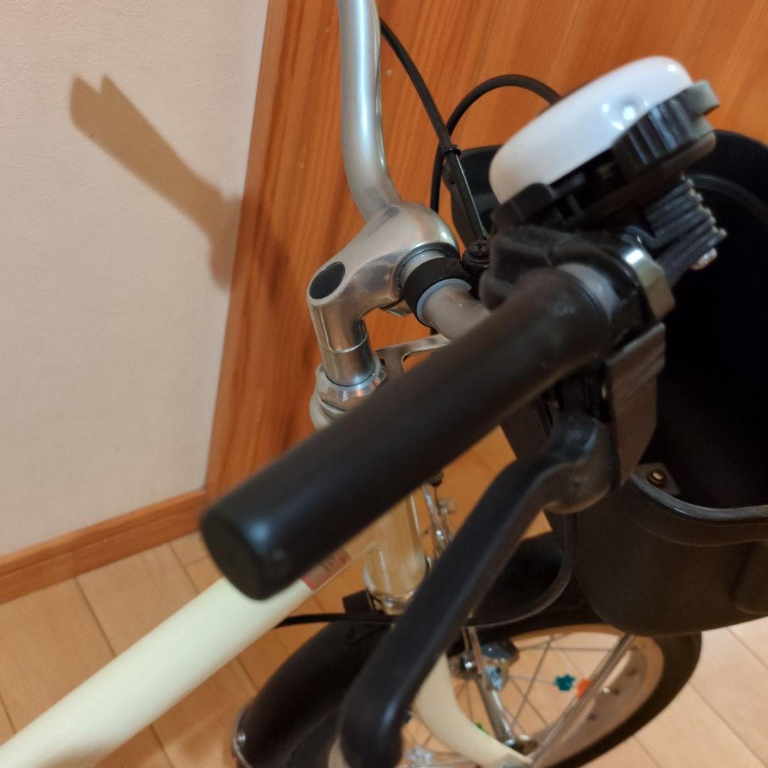 無印良品 16型　子供自転車 押し棒　補助輪　ヘルメット付