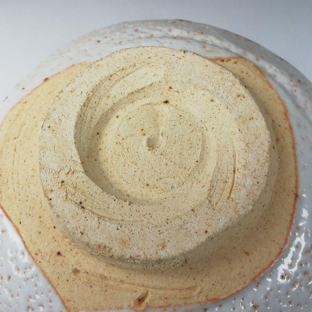 Ｔ２２３　茶碗　『志野茶碗』『養心窯　樋口統三作』　共箱　抹茶碗　茶道具