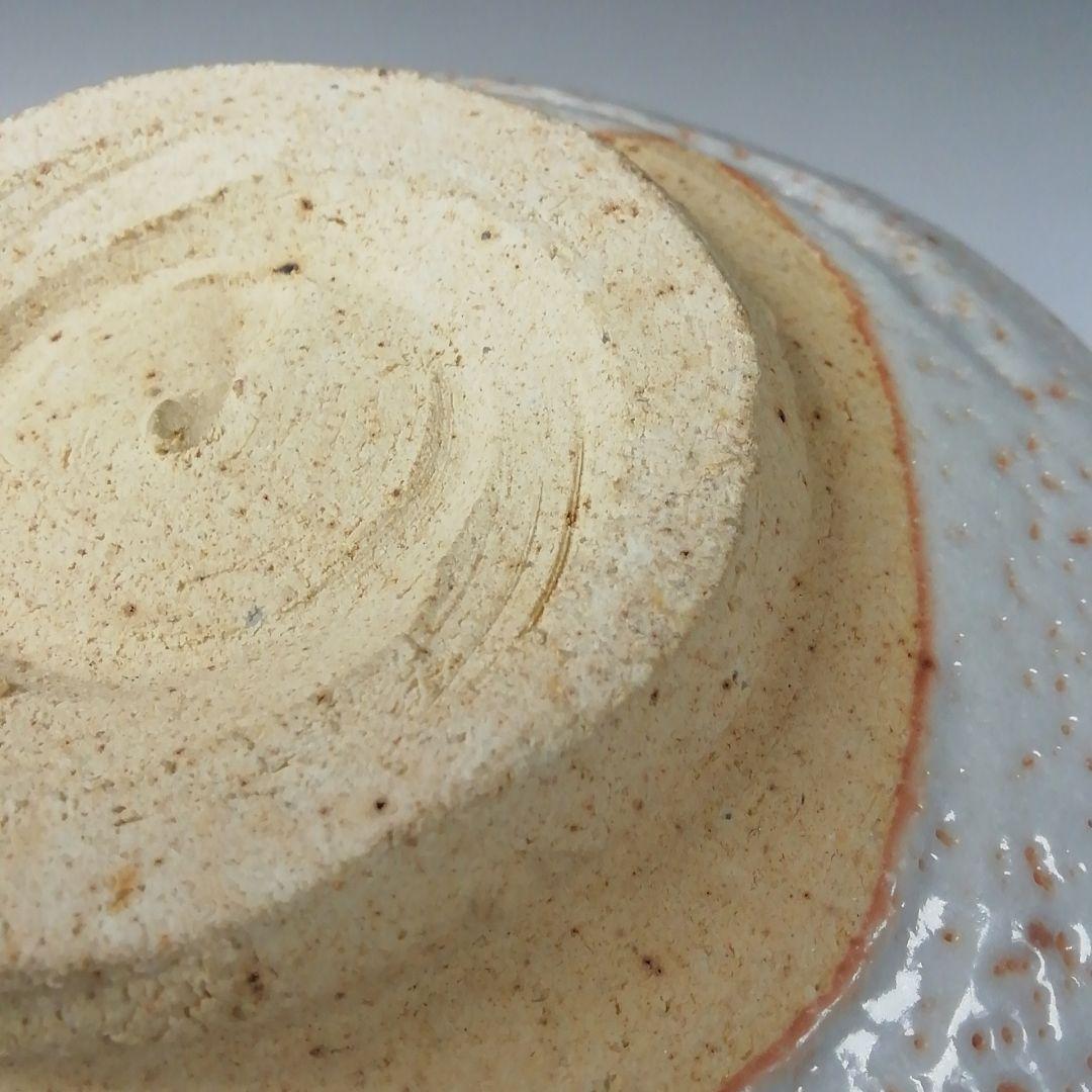 Ｔ２２３　茶碗　『志野茶碗』『養心窯　樋口統三作』　共箱　抹茶碗　茶道具