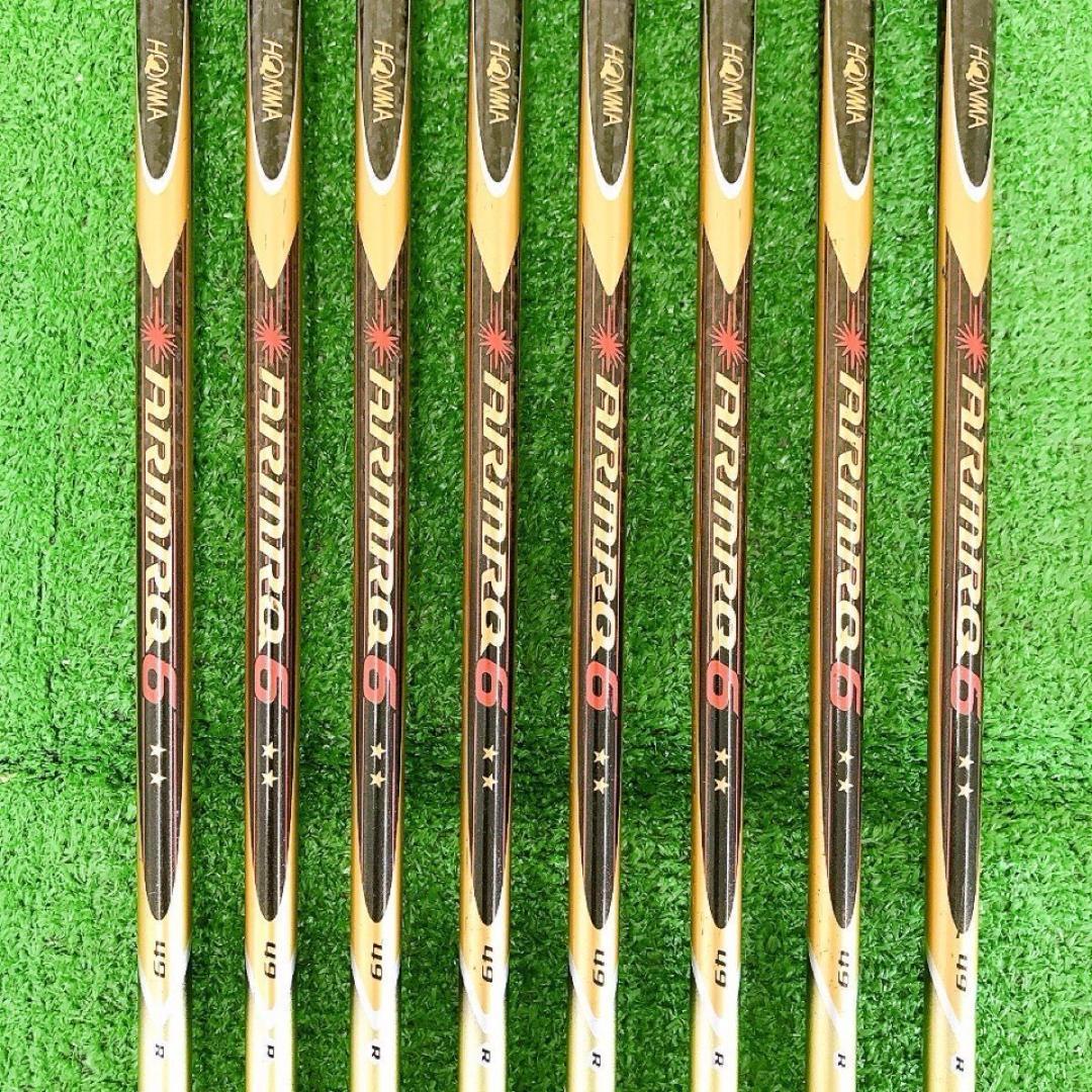 テ27★★2星2S ホンマベレス IS-02 8本アイアンセット 純正BERES