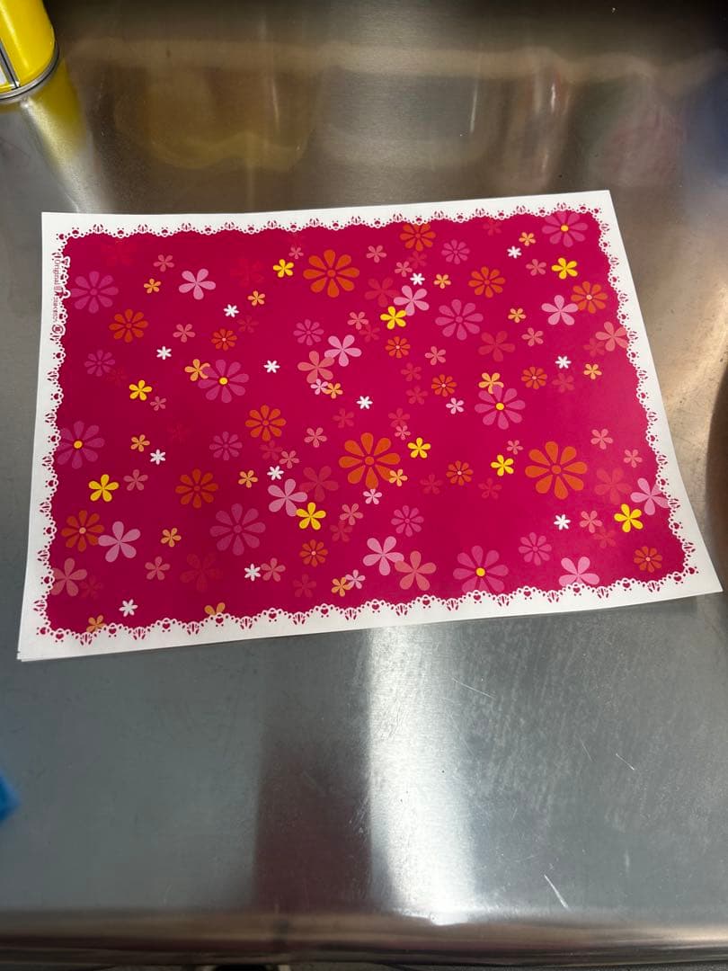 新品未使用・クレープ　包装紙