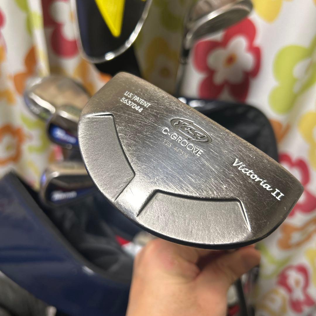 初心者・リターンゴルファーにもオススメ　メンズゴルフクラブセット　11本セット