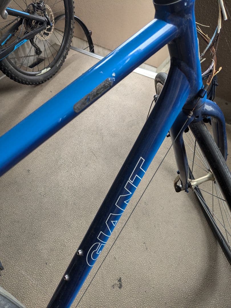 【引越し整理】未整備　Giant R3 クロスバイク 700C 青