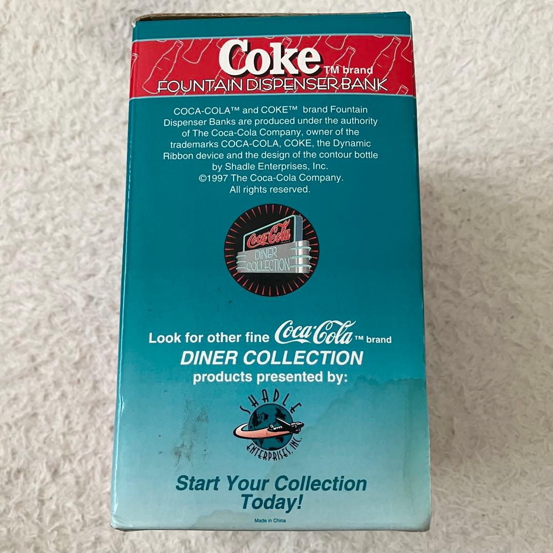 アンティーク雑貨 90s Coca-Cola fountain dispenser bank