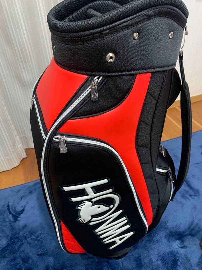 ほぼ新品！本間ゴルフ キャディバッグ【CB-12537】