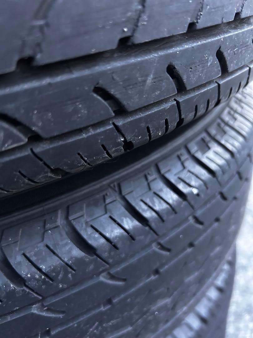 た*る様 送料込　キャラバン　プロスタイル　純正ホイール　2021年製　195/