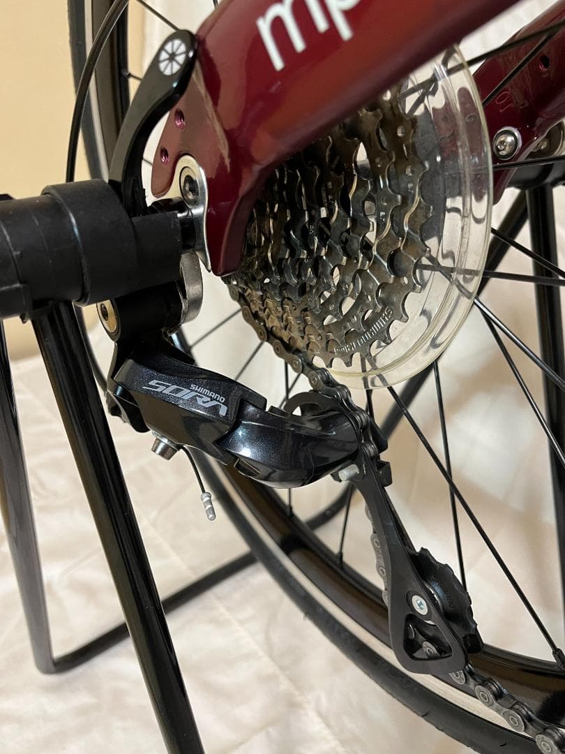 DAHON Mu SP9 20inch451ホイール ワインレッド