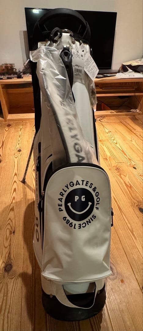 PEARLY GATES キャディバッグ ホワイト 1989年モデル