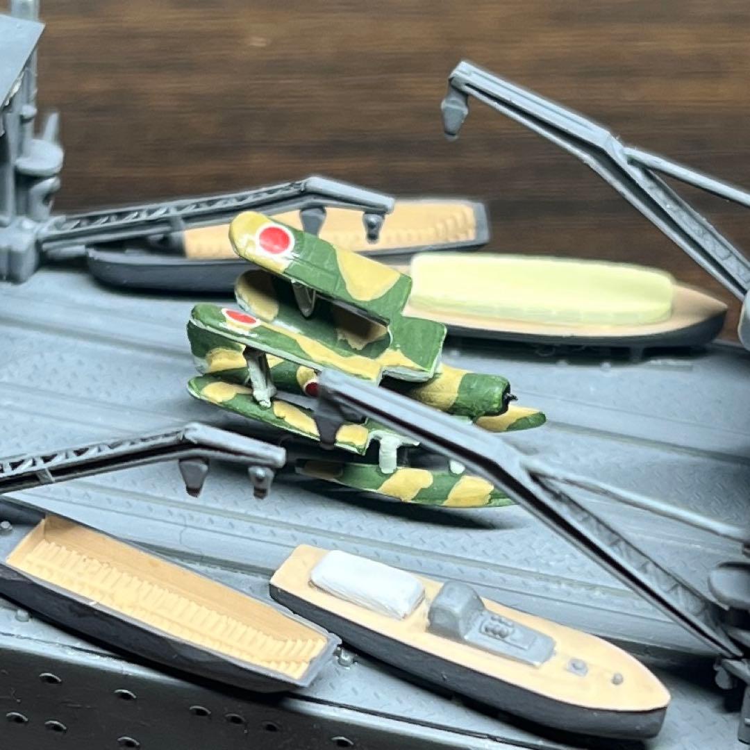 1/700 日本海軍　特殊潜航艇母艦　日進　水上機母艦　瑞穂